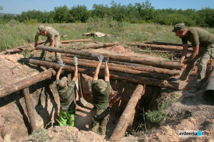 Продолжается реставрация блиндажа на мемориале у авдеевской промзоны