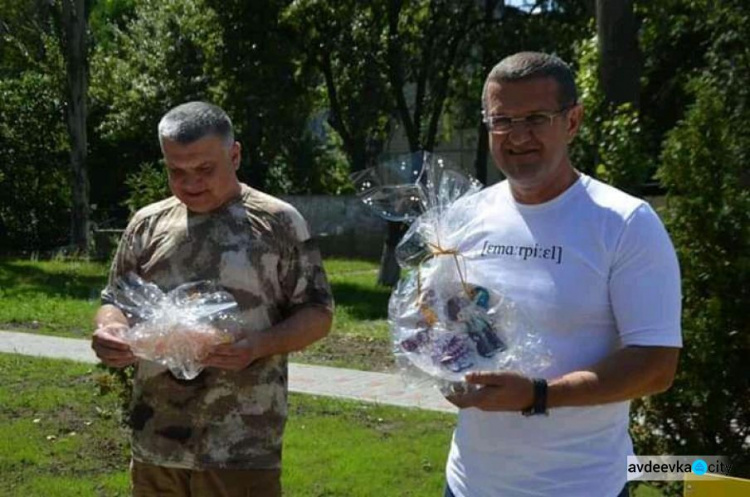 В Авдеевке детвора из садика "Малыш" получила новую спортивно-игровую площадку (ФОТО)