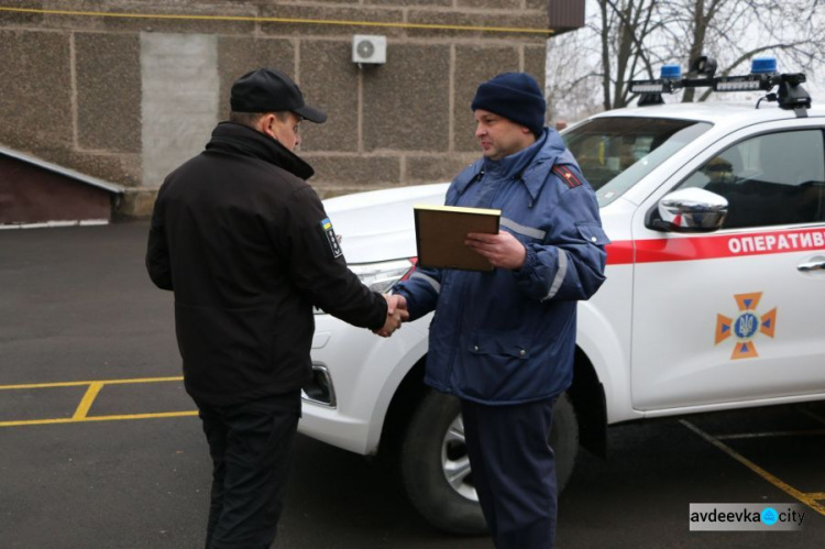 Спасателям в Донецкой области передали важную и нужную новую технику и оборудование (ФОТО)