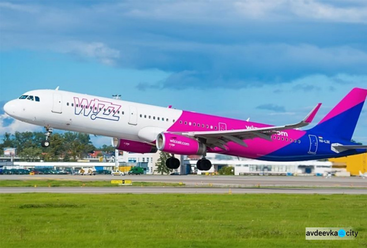 Wizz Air запустит 26 рейсов из четырех городов Украины