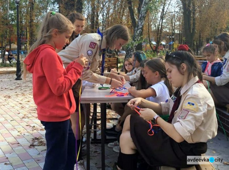 Авдіївці прийняли активну участь у відкритті нового пластового року на Донеччині