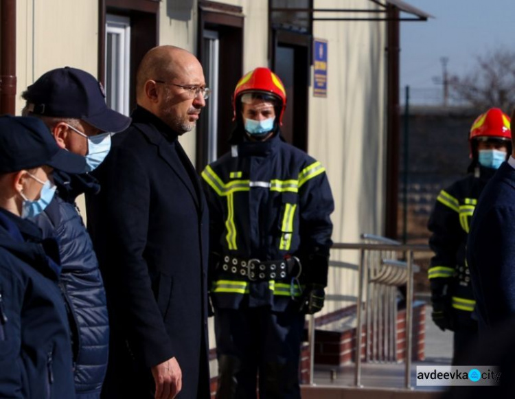 У Покровському районі прем'єр-міністр Денис Шмигаль відкрив Центр безпеки громадян