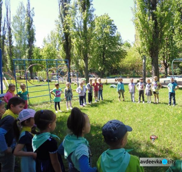 Малыши Авдеевки состязались на природе (ФОТО)