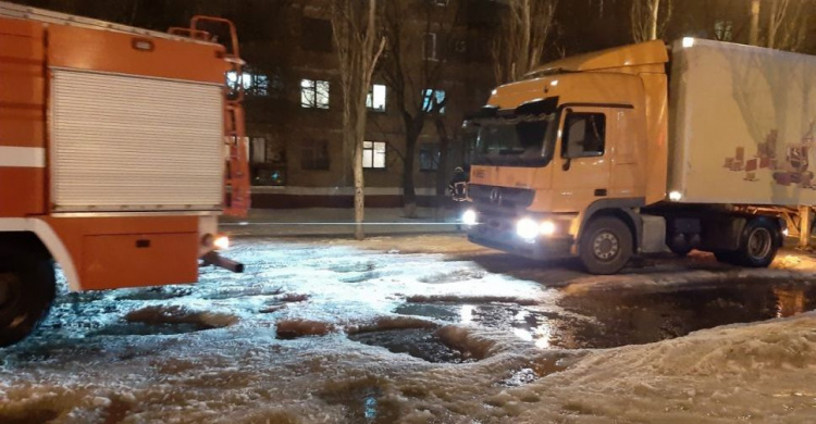 Пленников гололеда спасали в Донецкой области (ФОТО)