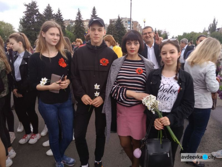 В Авдеевке прошли памятные мероприятия ко  Дню Победы (ФОТОРЕПОРТАЖ)