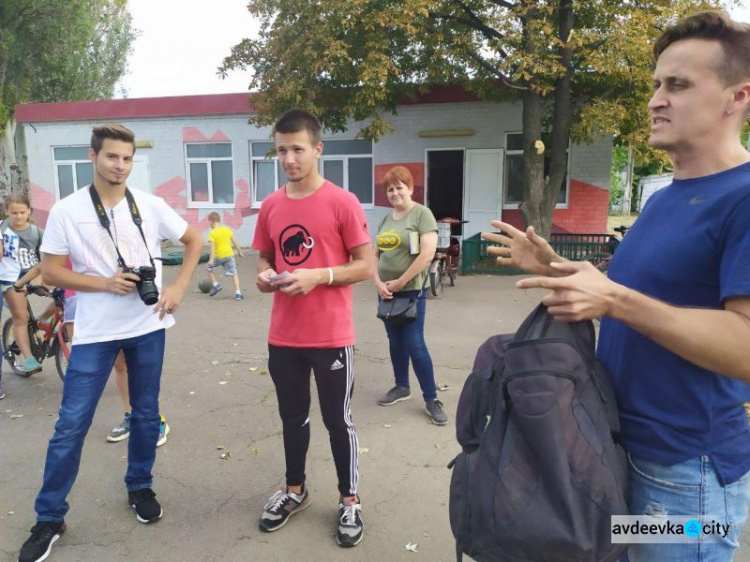 В Авдеевке состоялся исторический велопробег (ФОТО)