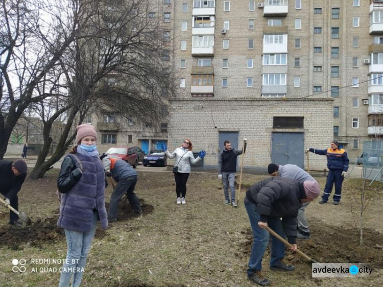 Авдіївці приєдналися до екологічного проекту «Озеленення планети» (ФОТОФАКТ)