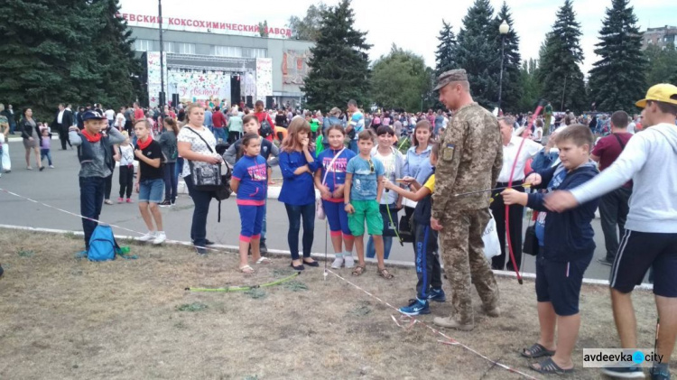 Авдеевские «симики» помогали провести праздники (ФОТО)