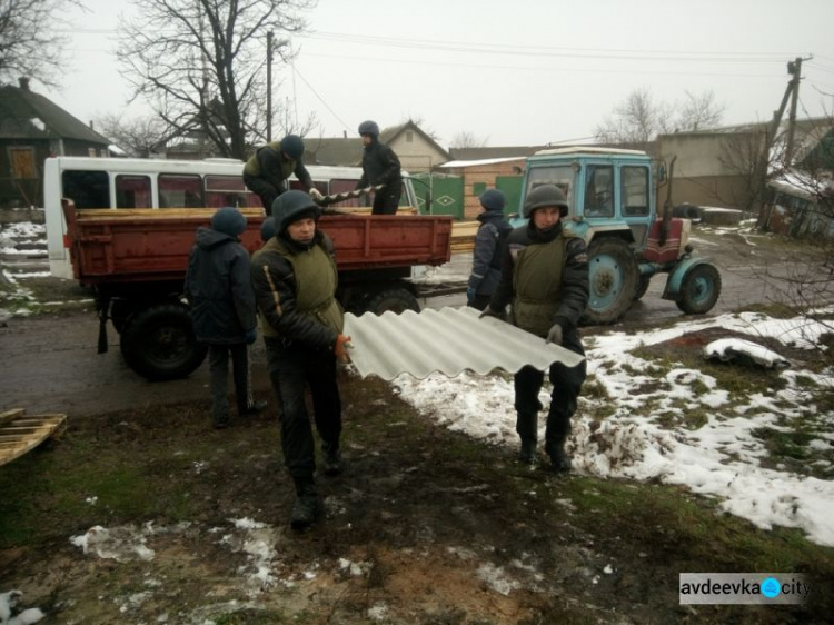 Количество восстановленного после обстрелов жилья в Авдеевке выросло до 144 домов (ФОТО)