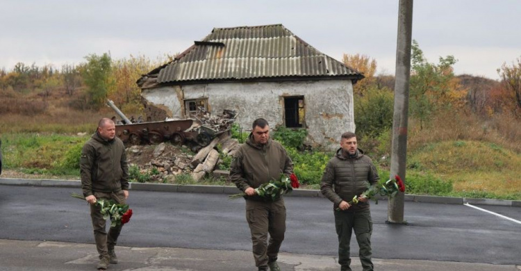 В Авдіївці вшанували память загиблих за вільну Україну