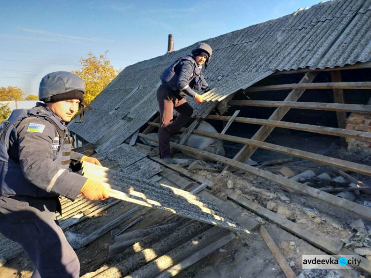 Восстановление Авдеевки продолжается: последствия обстрелов ликвидированы в 620 домах (ФОТО)