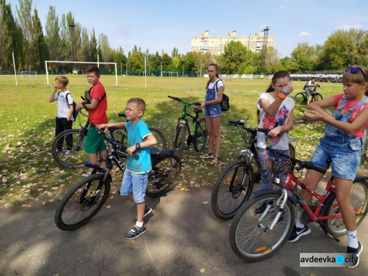 В Авдеевке состоялся исторический велопробег (ФОТО)