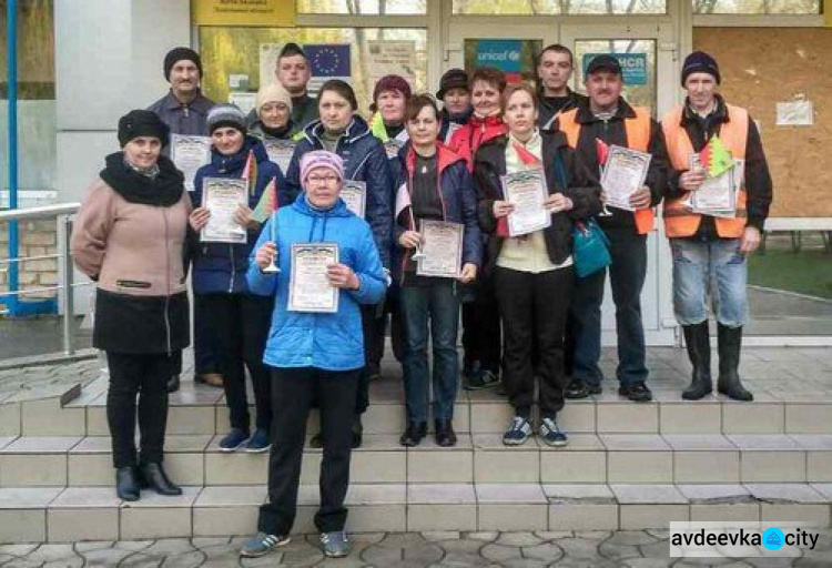 В Авдеевке наградили грамотами работников коммунального предприятия "Служба единого заказчика"