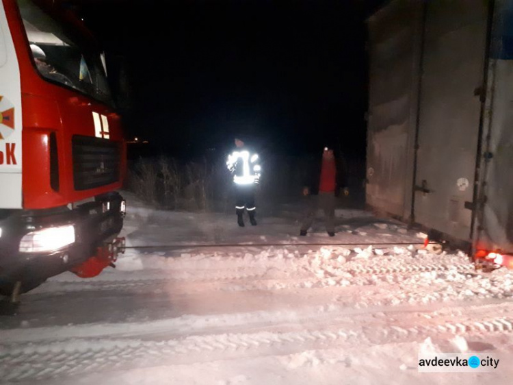 В Авдеевке спасли скорую помощь