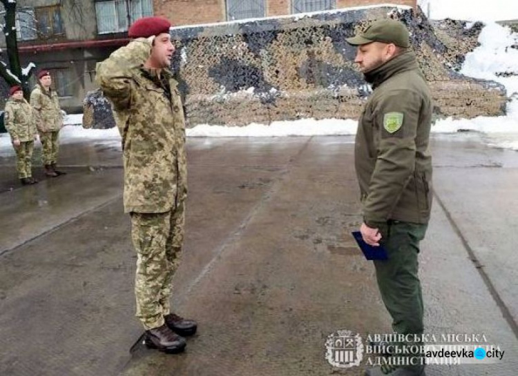 В Авдіївці пройшли урочистості з нагоди 30-ї річниці Дня Збройних Сил України (ФОТОФАКТ)