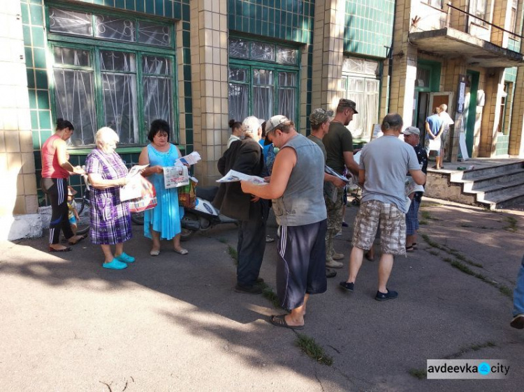 Авдеевские «симики» помогли доставить наборы выживания в прифронтовую зону