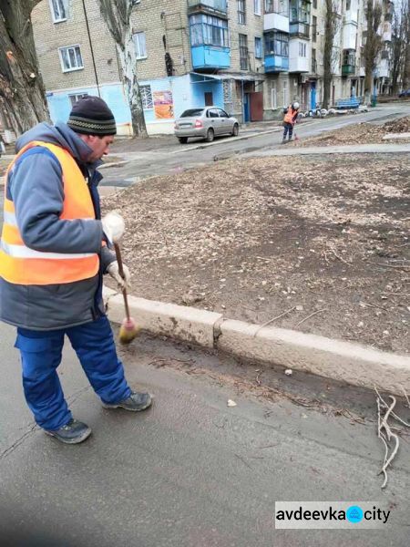 Авдеевка преображается к весне