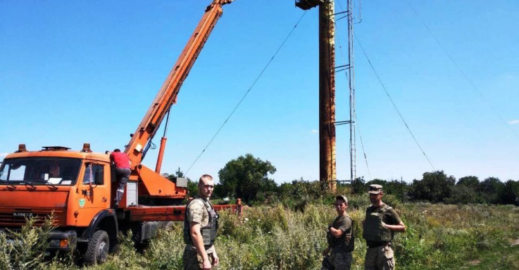 Авдеевские «симики» рассказали о восстановлении башни и «затяжных боях»