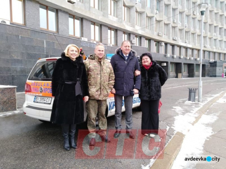 В Авдеевку едет «кровомобиль»