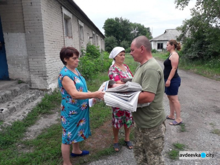 Авдеевские «симики» рассказали о новых добрых делах (ФОТО)