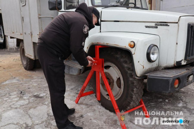 В Донецкой области будут блокировать колеса авто-нарушителей (ФОТО)