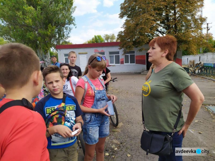 В Авдеевке состоялся исторический велопробег (ФОТО)