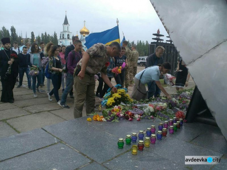 В Авдеевке прошли три мероприятия, посвящённые победе над нацизмом во Второй мировой войне (ФОТО)