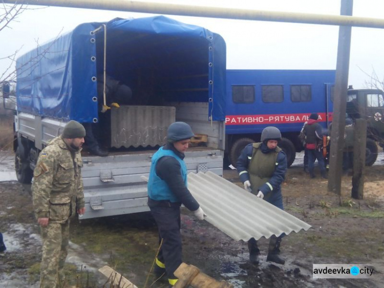 «Симики» помогли жителям Авдеевки и Опытного (ФОТО)