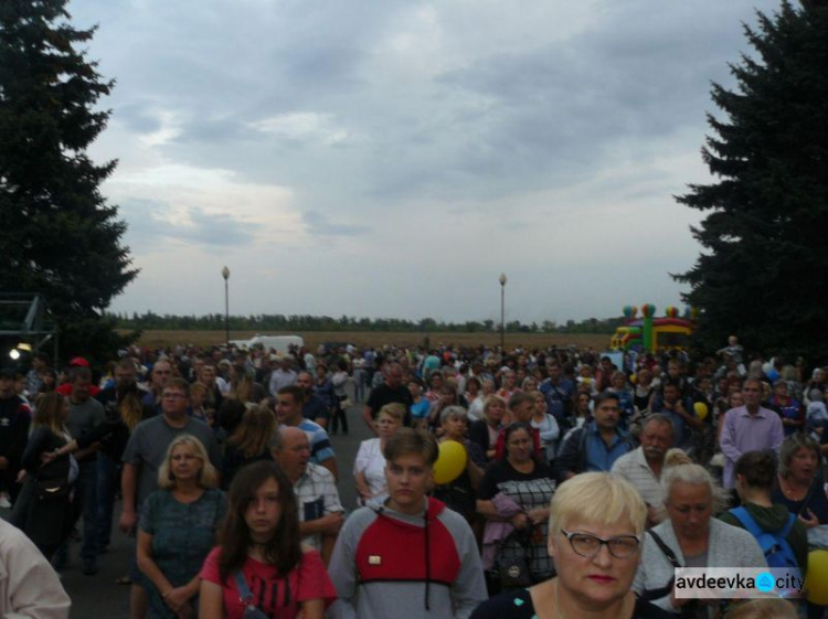 Фоторепортаж: незабываемое шоу во время празднования 240-летия Авдеевки