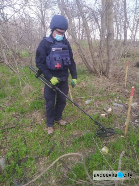 Піротехники ДСНС в районі ООС залучалися до очищення інфраструктури від вибухонебезпечних предметів