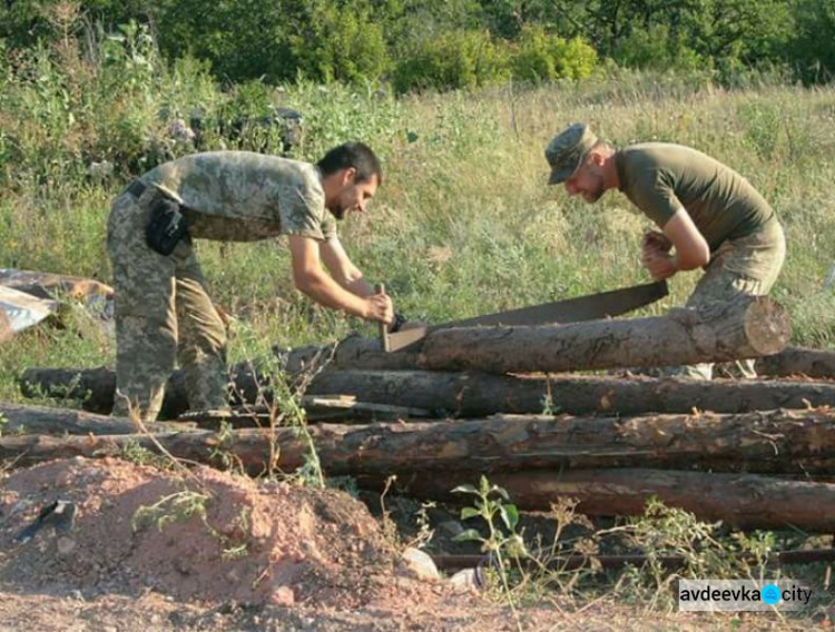 Авдеевка: завершилась реставрация блиндажа (ФОТО)