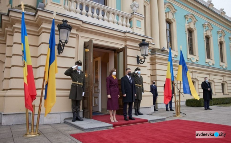 Президент Молдовы Майя Санду прибыла в Украину