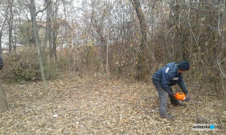 Авдеевские коммунальщики продолжают расчищать город