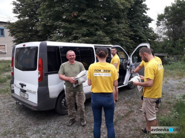 Авдеевские «симики» рассказали о новых добрых делах (ФОТО)