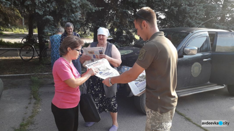 Авдеевские «симики» облегчили жизнь прифронтовых поселков (ФОТО)