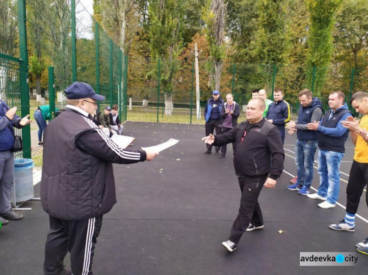 В Авдеевке состоялся турнир по футболтеннису: фоторепортаж