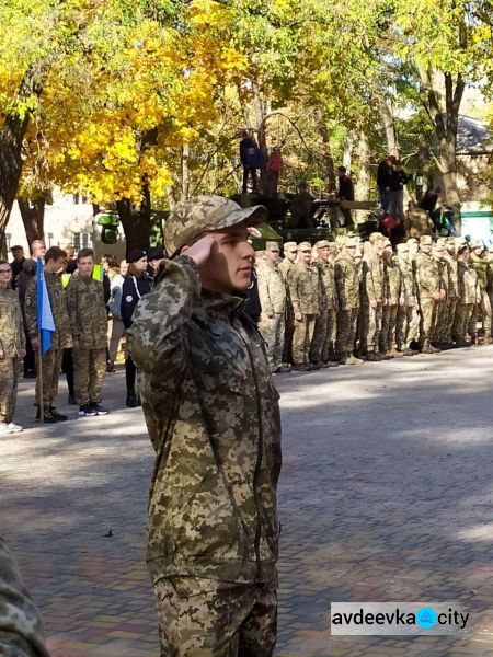 Авдіївка урочисто відзначила День захисника України (ФОТОРЕПОРТАЖ)