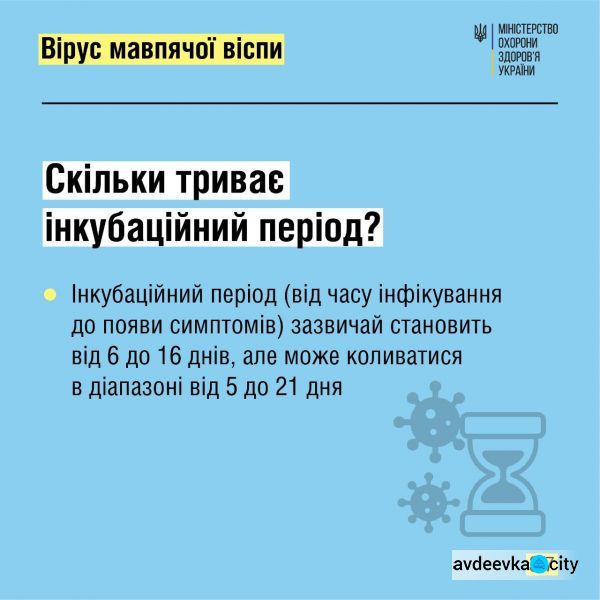 МОЗ України дає роз’яснення про вірус мавпячої віспи