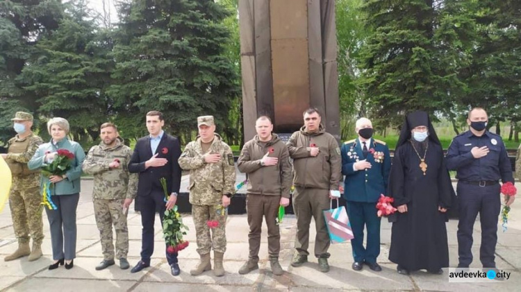 В Авдеевке прошёл митинг по случаю 76-й годовщины Победы над нацизмом во Второй мировой войне 