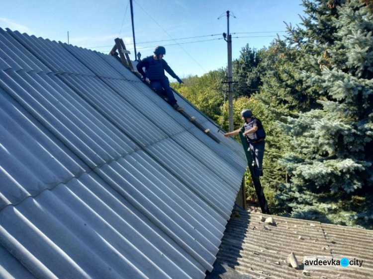 616 домов, поврежденных обстрелами, возродили в Авдеевке (ФОТО)