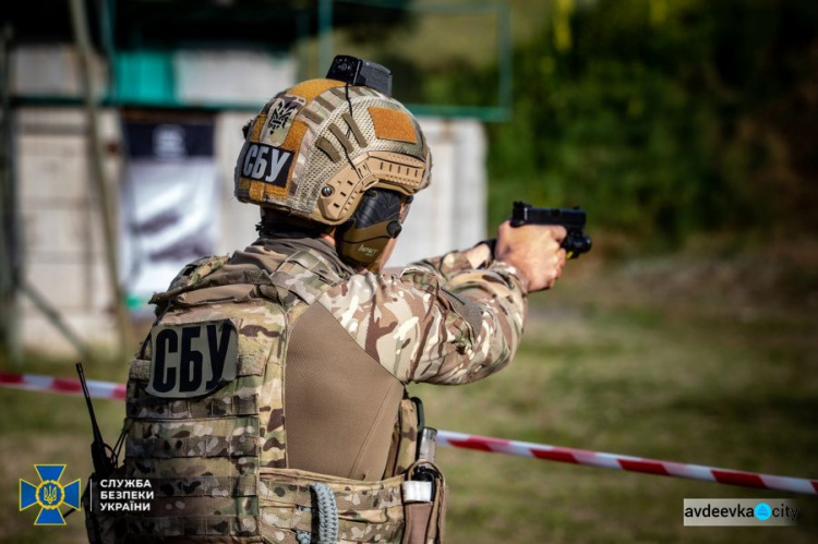 В Донецкой области СБУ провело масштабные учения возле линии разграничения