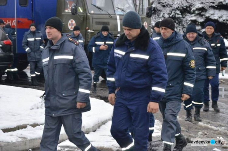 В Авдеевку прибыл «десант» сумских спасателей: фоторепортаж