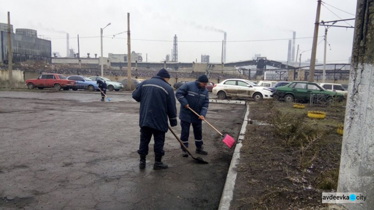 Авдеевские спасатели наводят чистоту (ФОТО)