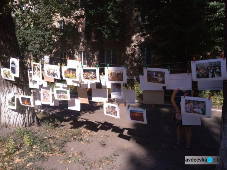 Весело и спортивно авдеевская детвора провела День без автомобилей (ФОТО)