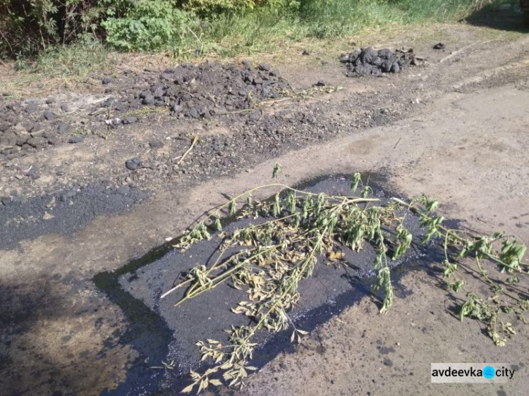 В Авдеевке начался ремонт дорог (ФОТОФАКТ)