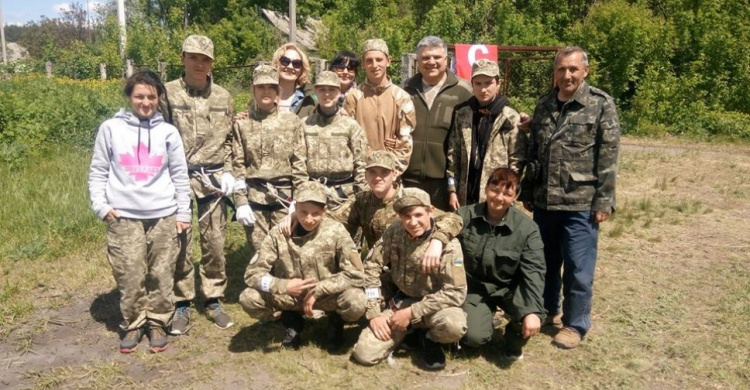 Павел Малыхин посетил п. Торcкое, где проходит областной этап военно-патриотической игры "Сокол" (ФОТО)