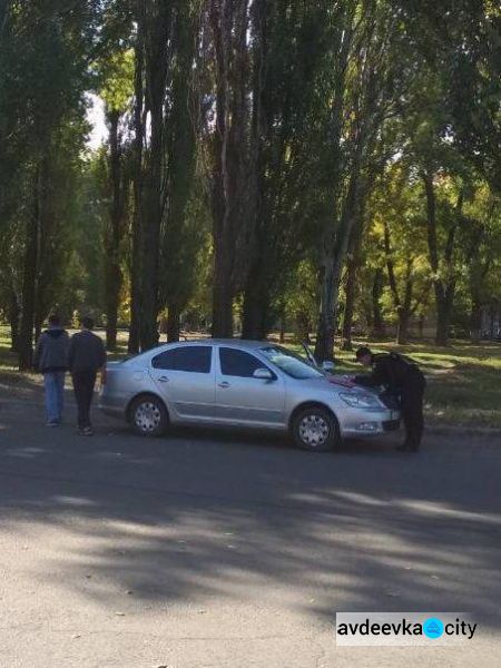 В Авдеевке машина сбила велосипедиста (ФОТОФАКТ)