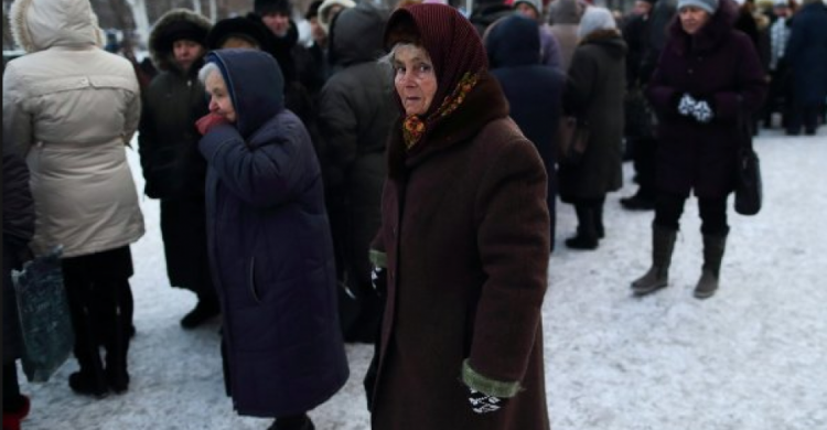 В Авдеевке начался ажиотаж из-за гуманитарки