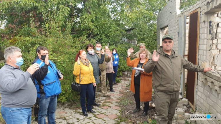 В Авдіївці комісія з обстеження зруйнованого житла отримала більше 200 заяв мешканців міста