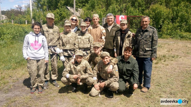 Павел Малыхин посетил п. Торcкое, где проходит областной этап военно-патриотической игры "Сокол" (ФОТО)